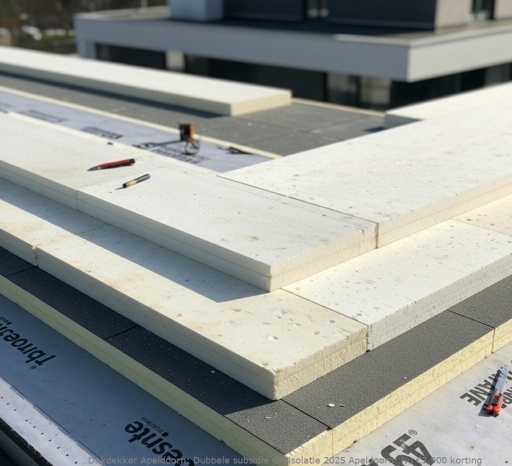 Dubbele Subsidie Dakisolatie 2025 Apeldoorn